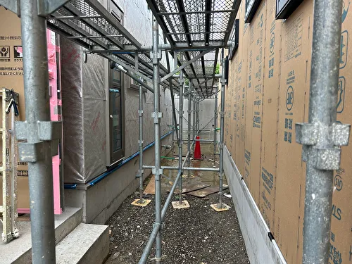 透湿防水シートと外壁下地