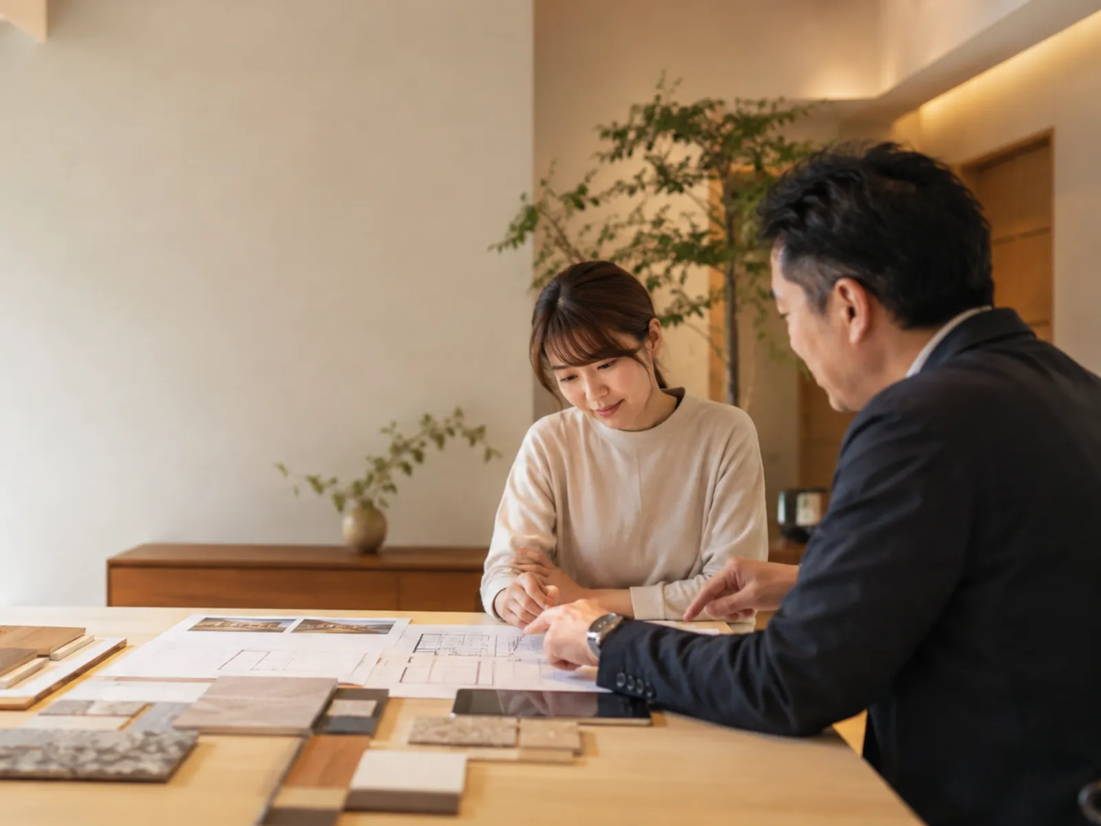 資料請求者限定ページのイメージ